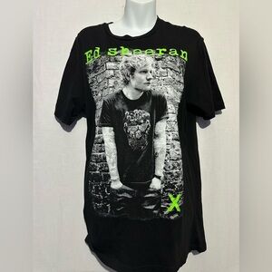 Ed Sheeran Black Graphic T Shirt